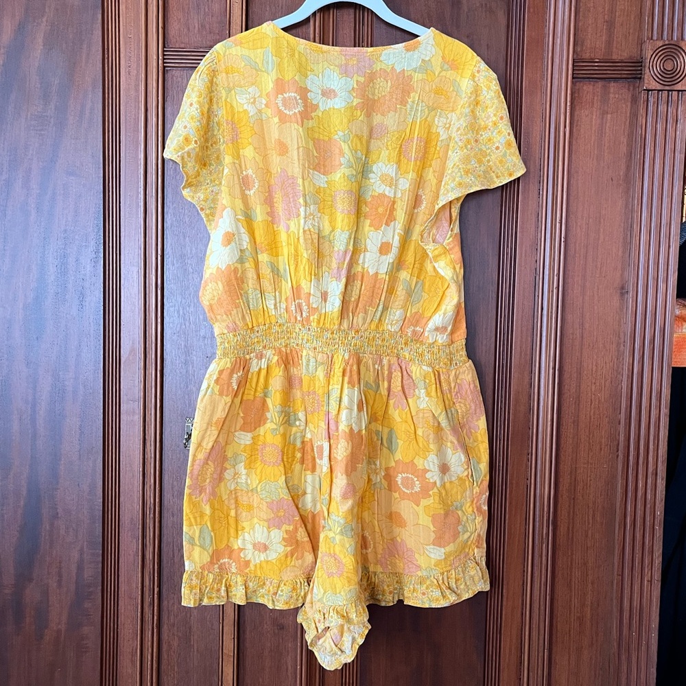 NWT American Eagle Outfitters Yellow Romper Size XL - Picture 8 of 8